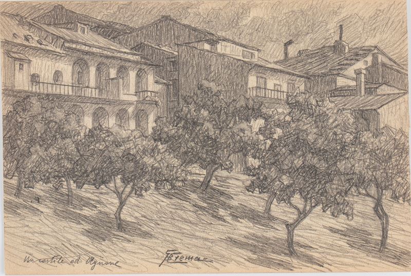 Un cortile ad Agnone