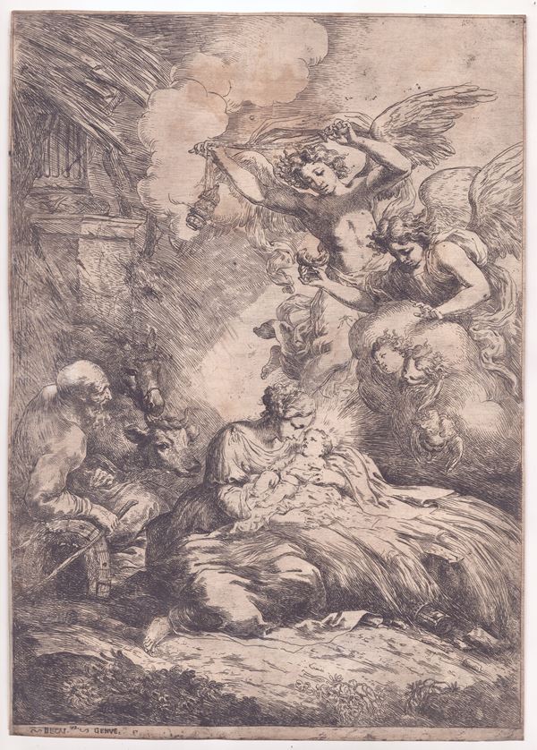 Bartolomeo Biscaino - Natività