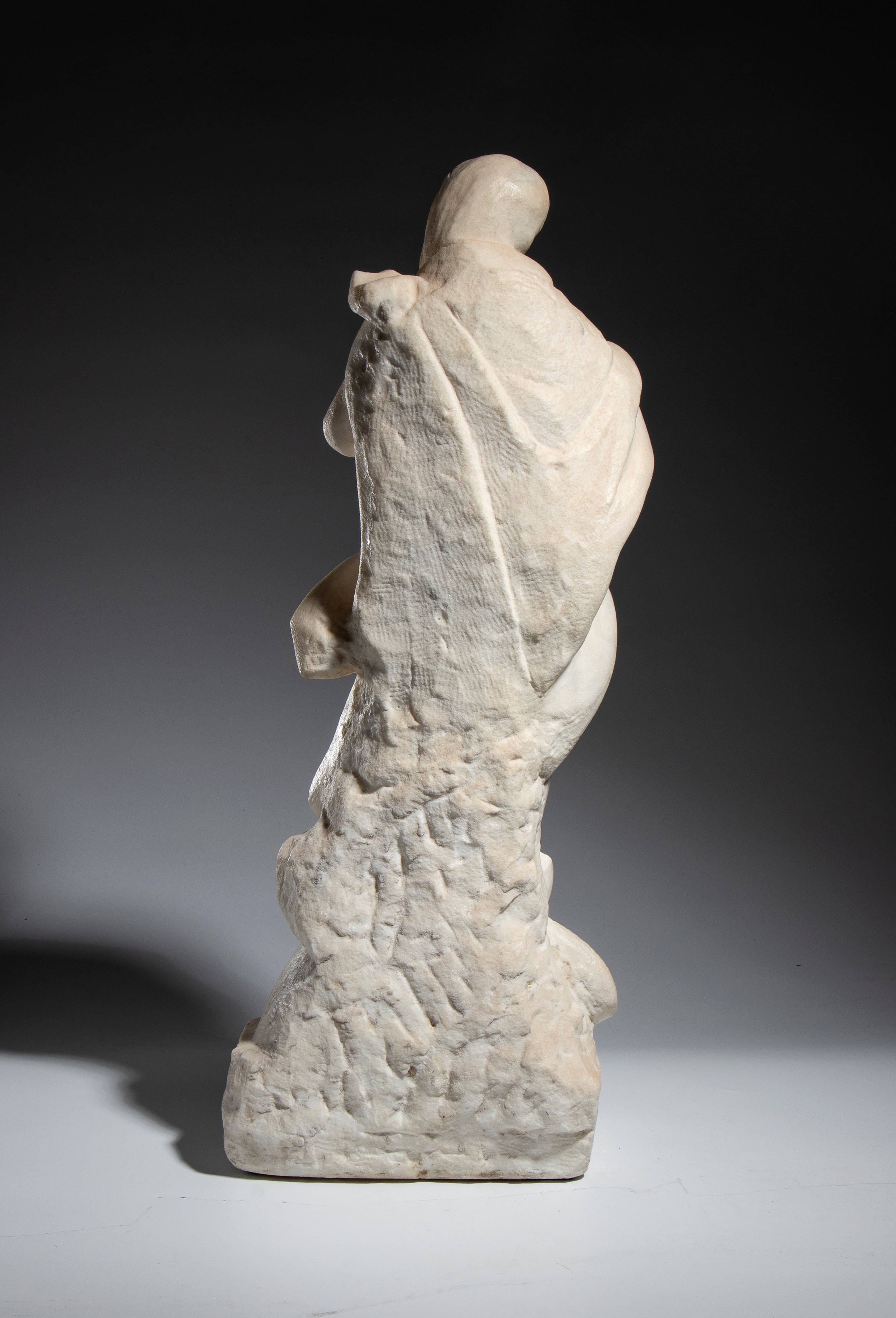 Scultura in marmo raffigurante l' Immacolata Concezione