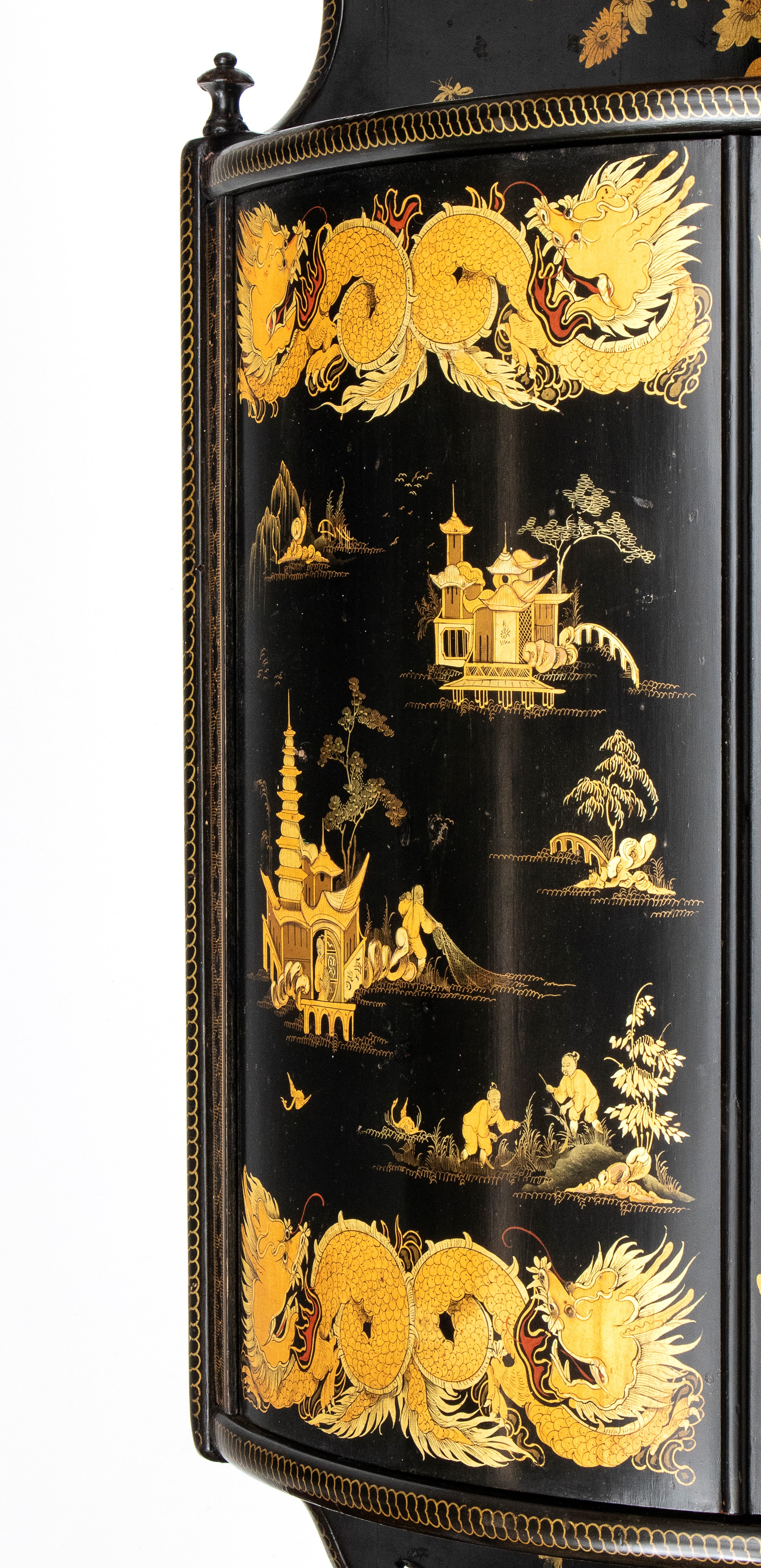 Angoliera pensile a chinoiserie