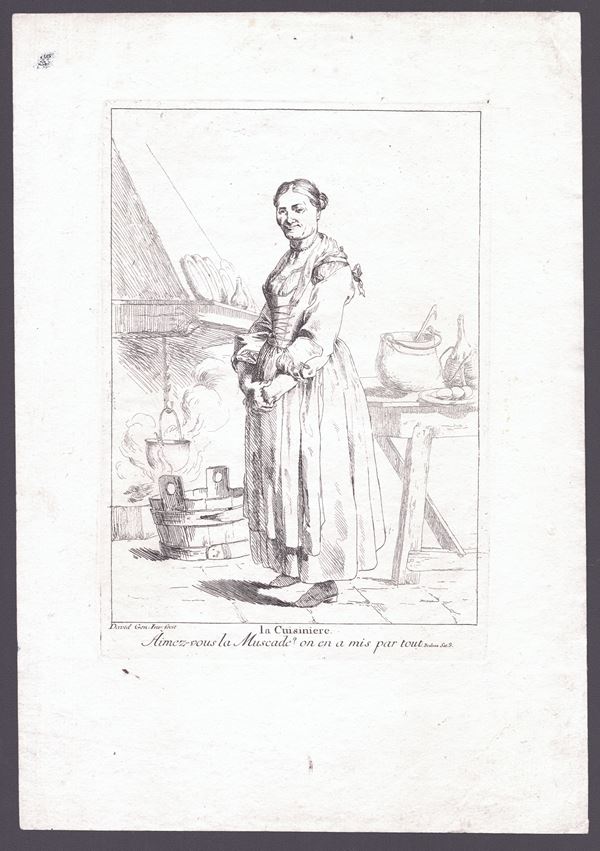 Giovanni David - La cuisinière