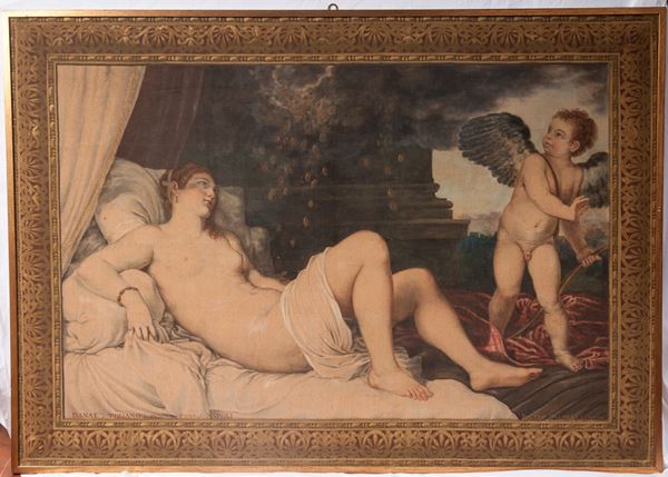 Danae  con amorino