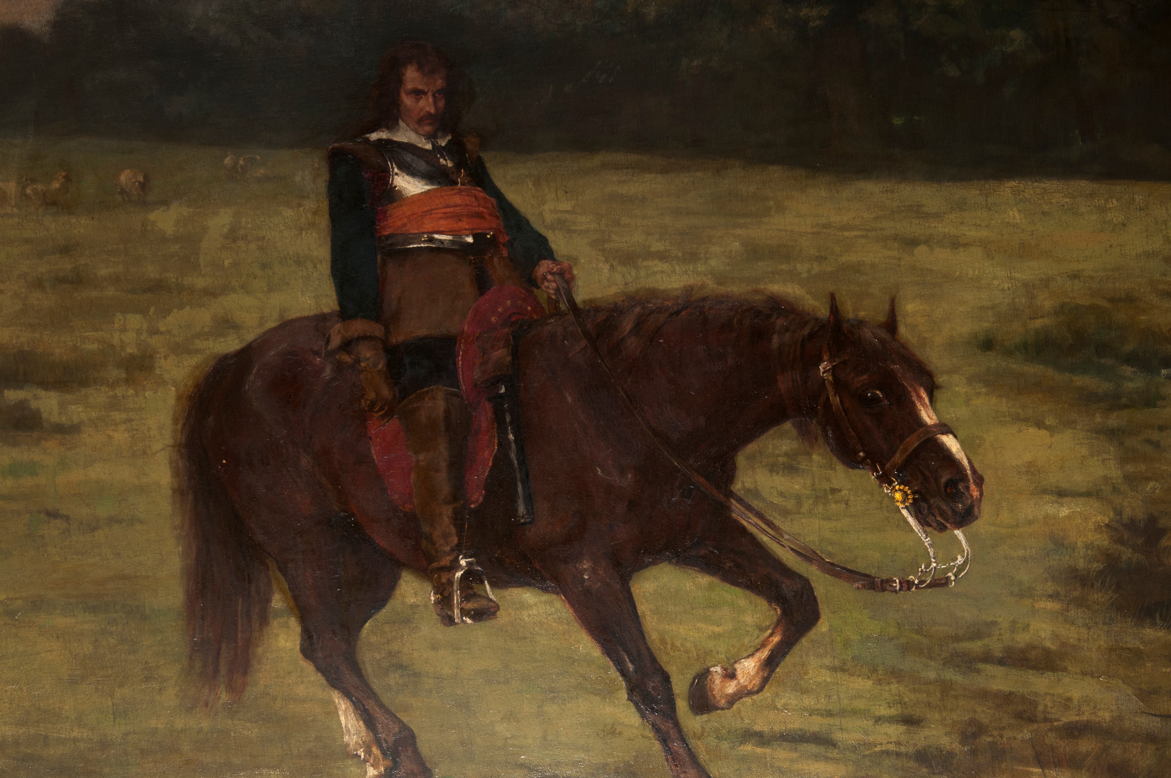 Cavaliere in uniforme storica