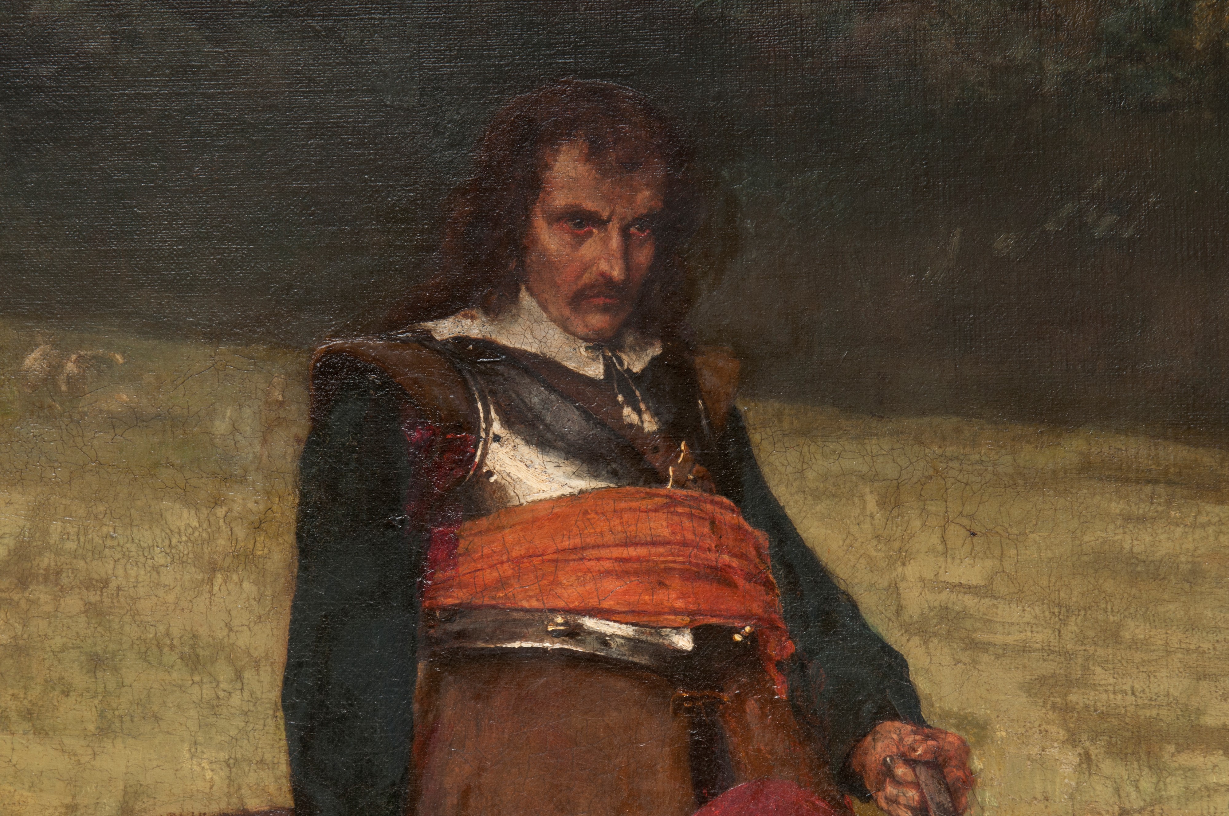 Cavaliere in uniforme storica
