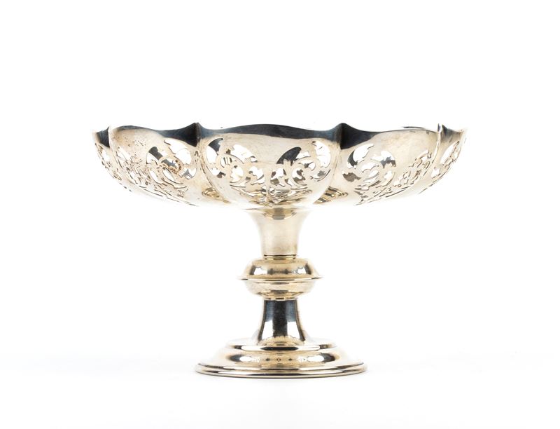 Fenton Brothers Ltd - Alzatina inglese in argento 925/1000 (Sheffield, 1912)