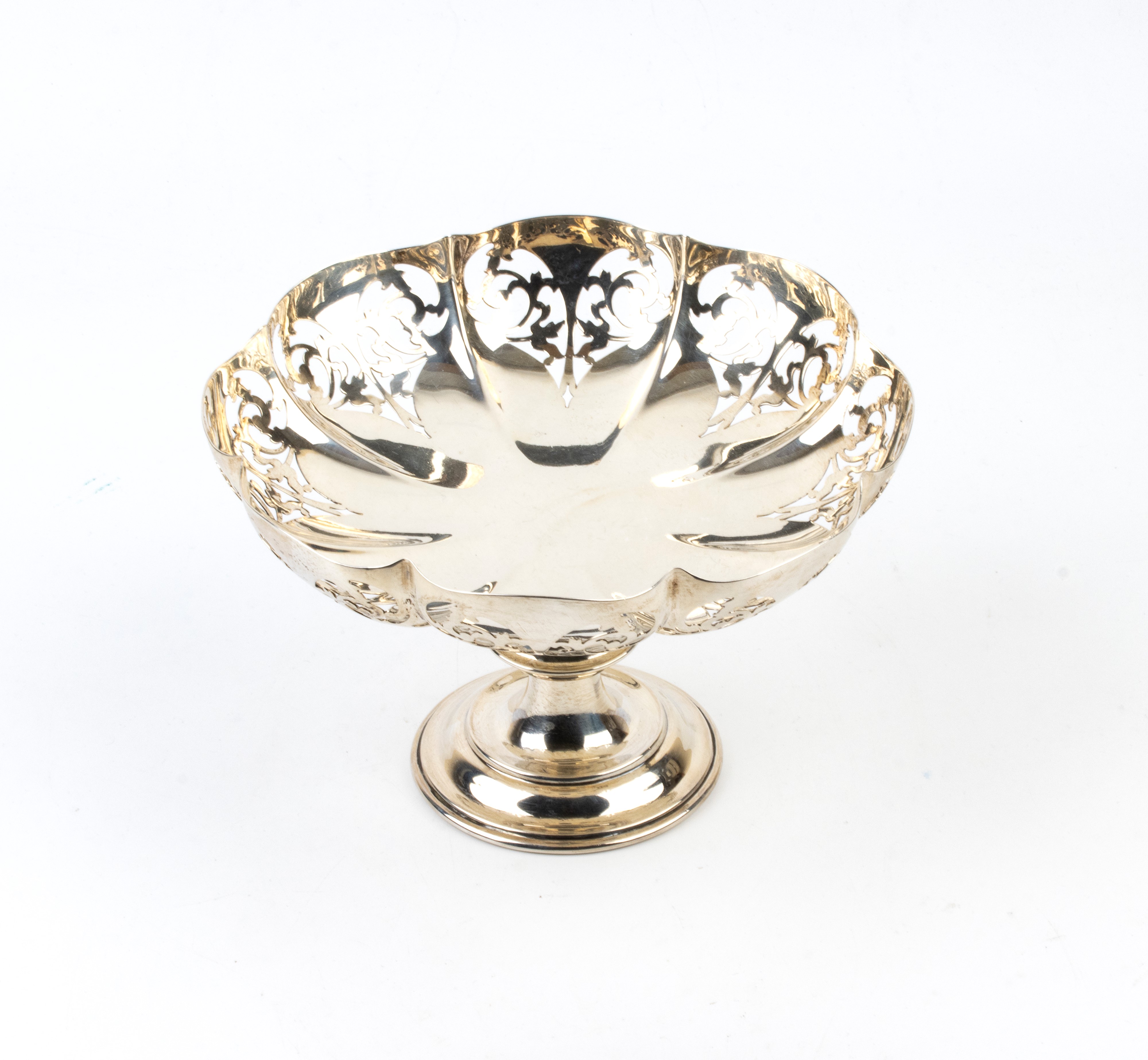 Fenton Brothers Ltd - Alzatina inglese in argento 925/1000 (Sheffield, 1912)