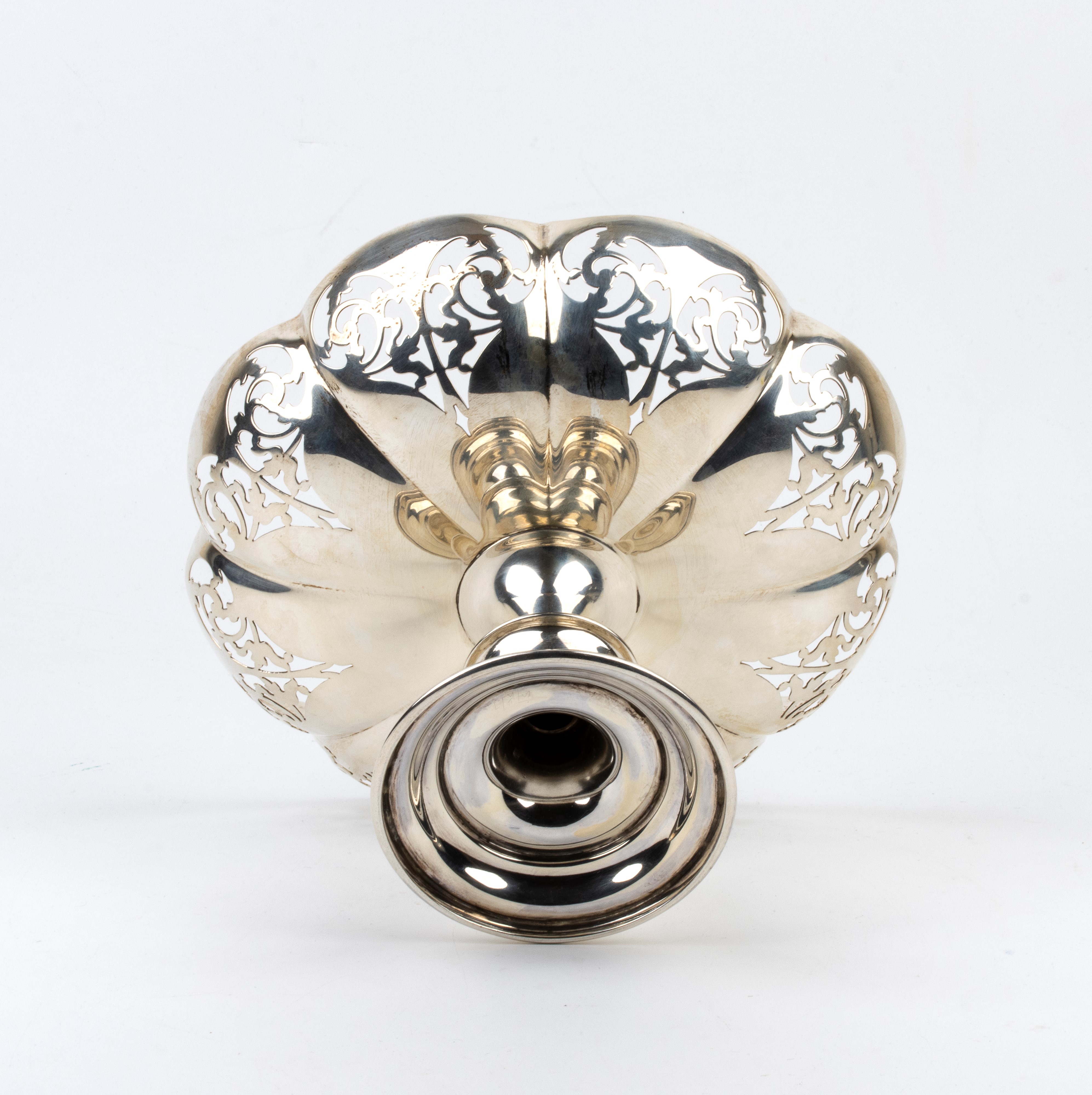 Fenton Brothers Ltd - Alzatina inglese in argento 925/1000 (Sheffield, 1912)