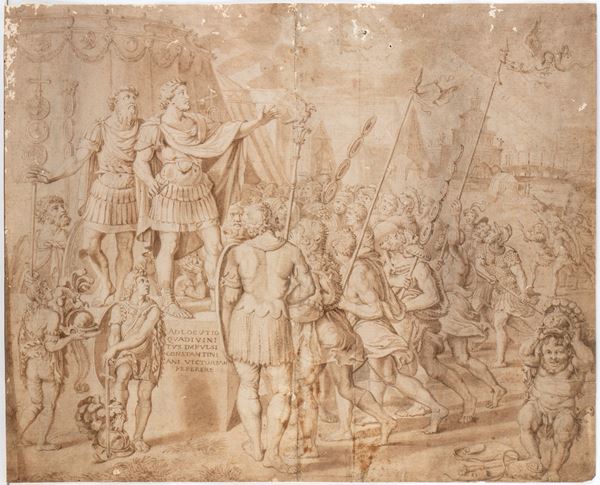 Adlocutio di Costantino prima della battaglia