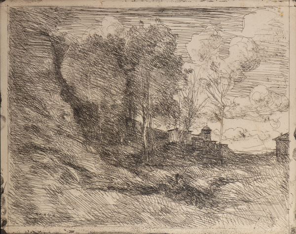 Jean-Baptiste Camille Corot (1796-1875) - Souvenir d'Ostie