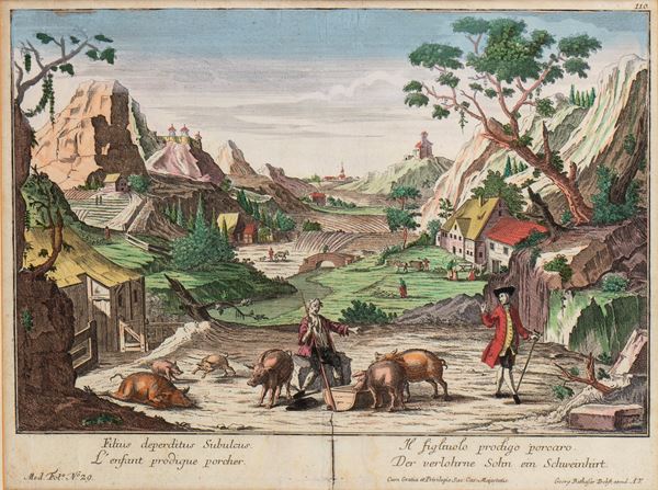 Georg Balthasar Probst - Il figliuolo prodigo porcaro