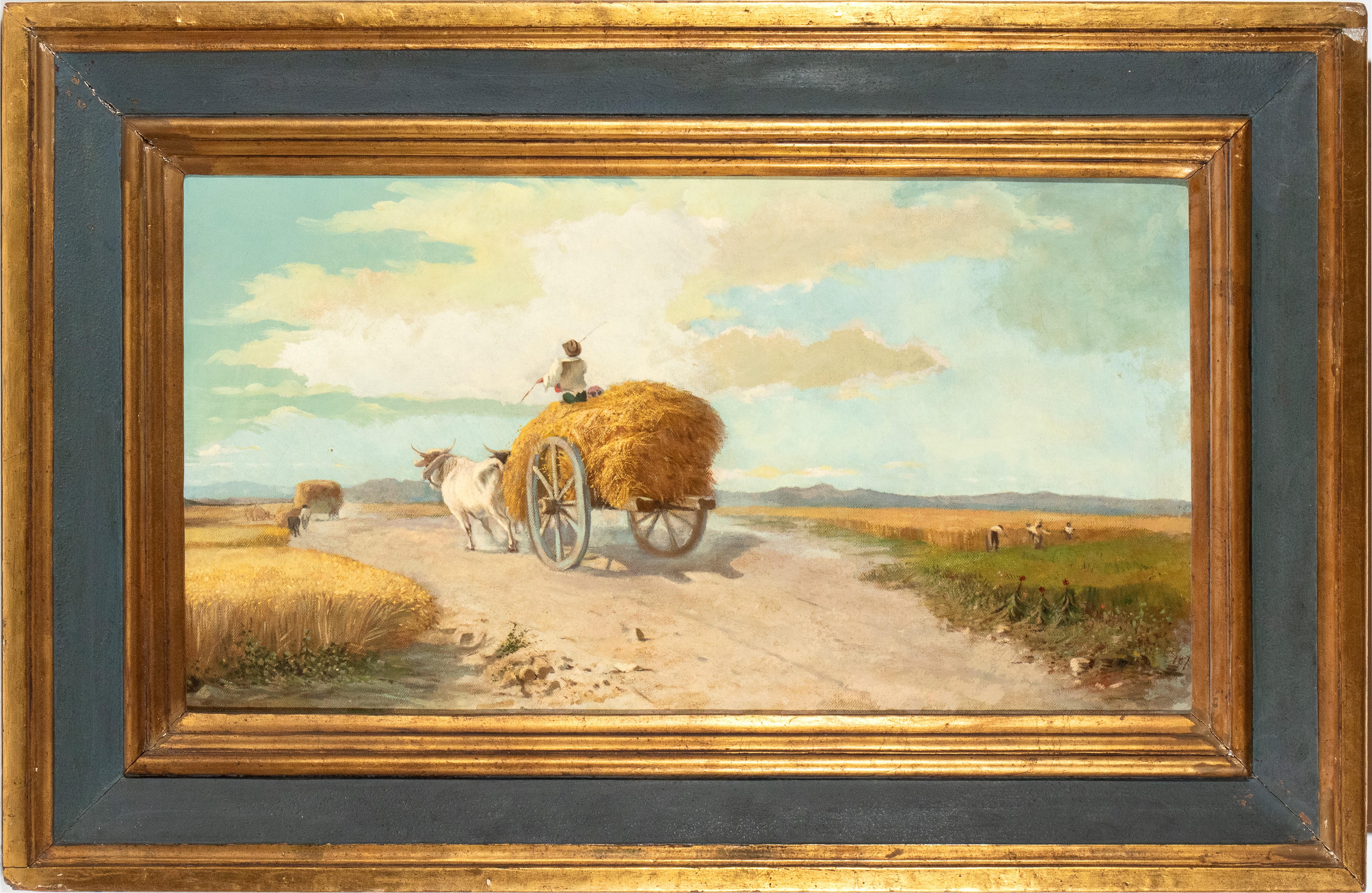 Probabile studio per l'opera "Campo di grano"