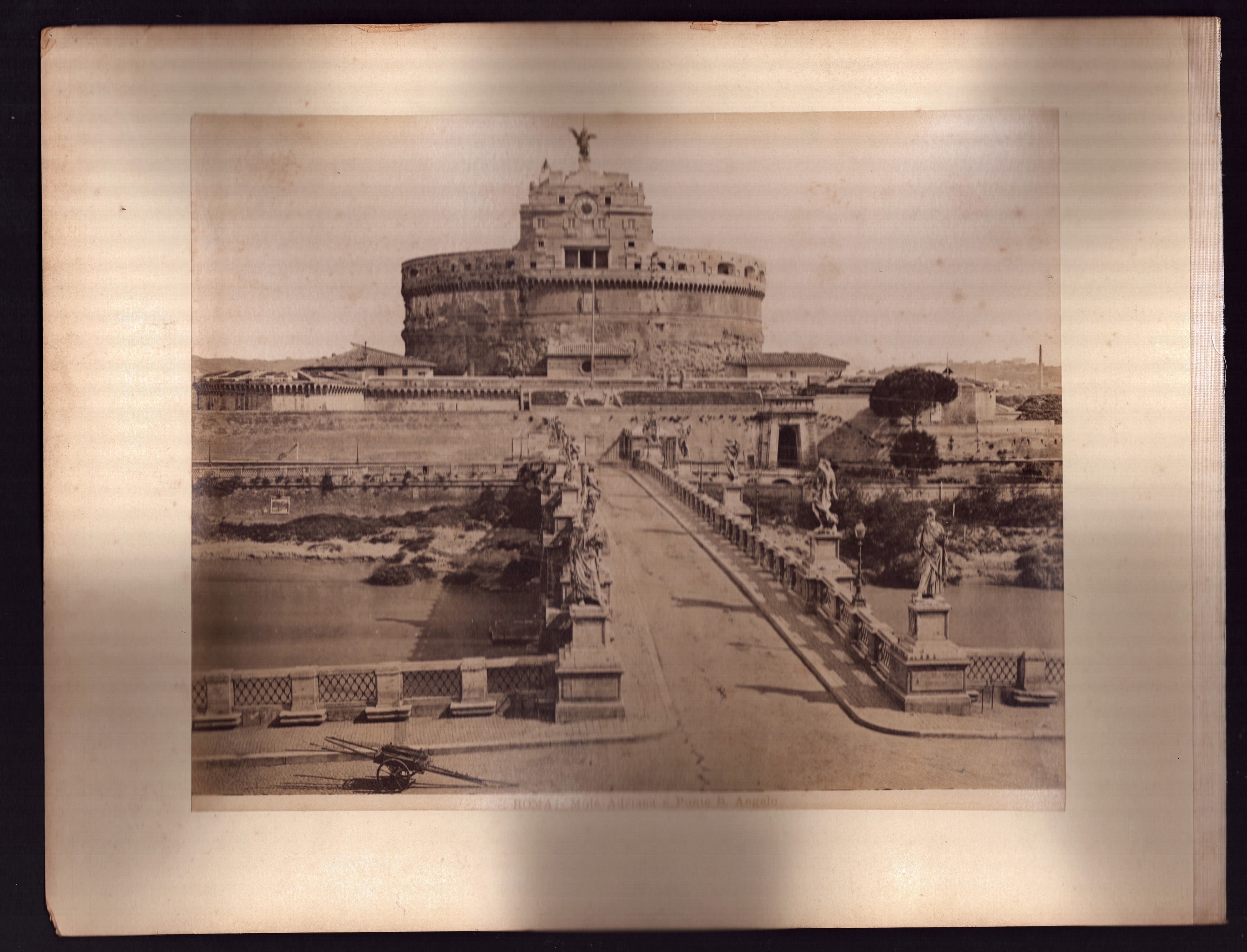 Fotografie di Roma: Fontana in Piazza del Quirinale, Piazza del Popolo con veduta di San Pietro, ...