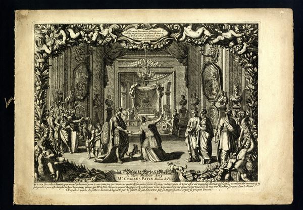 Différents dessins d'alcôves