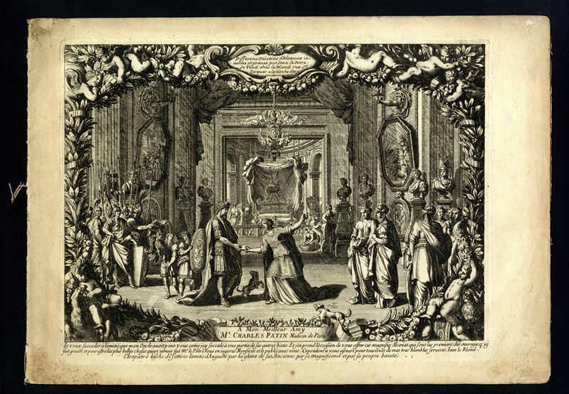 Différents dessins d'alcôves