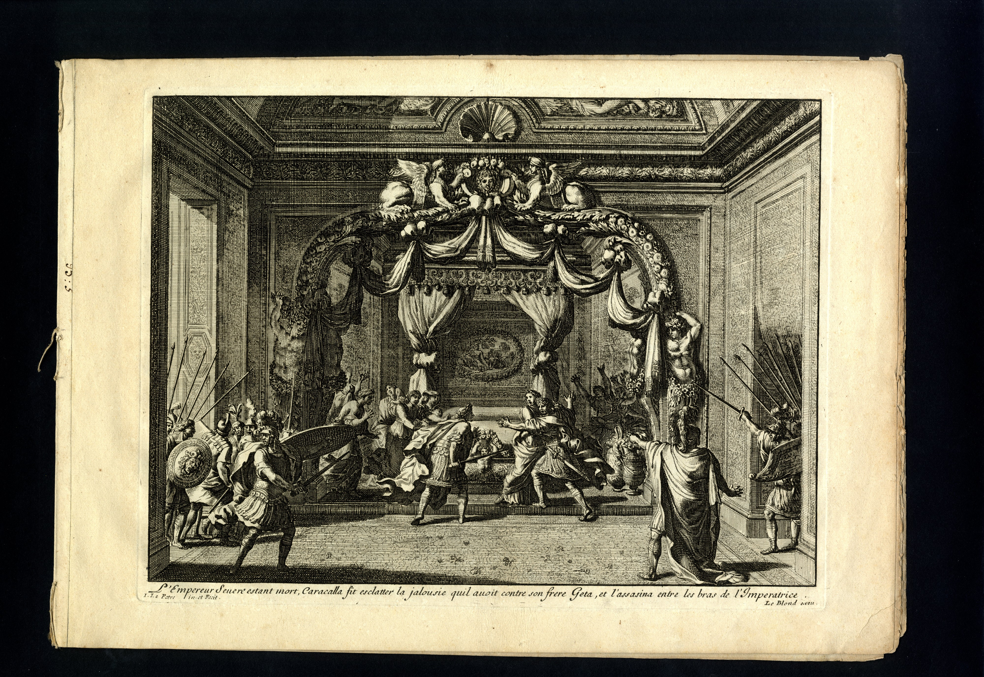 Différents dessins d'alcôves