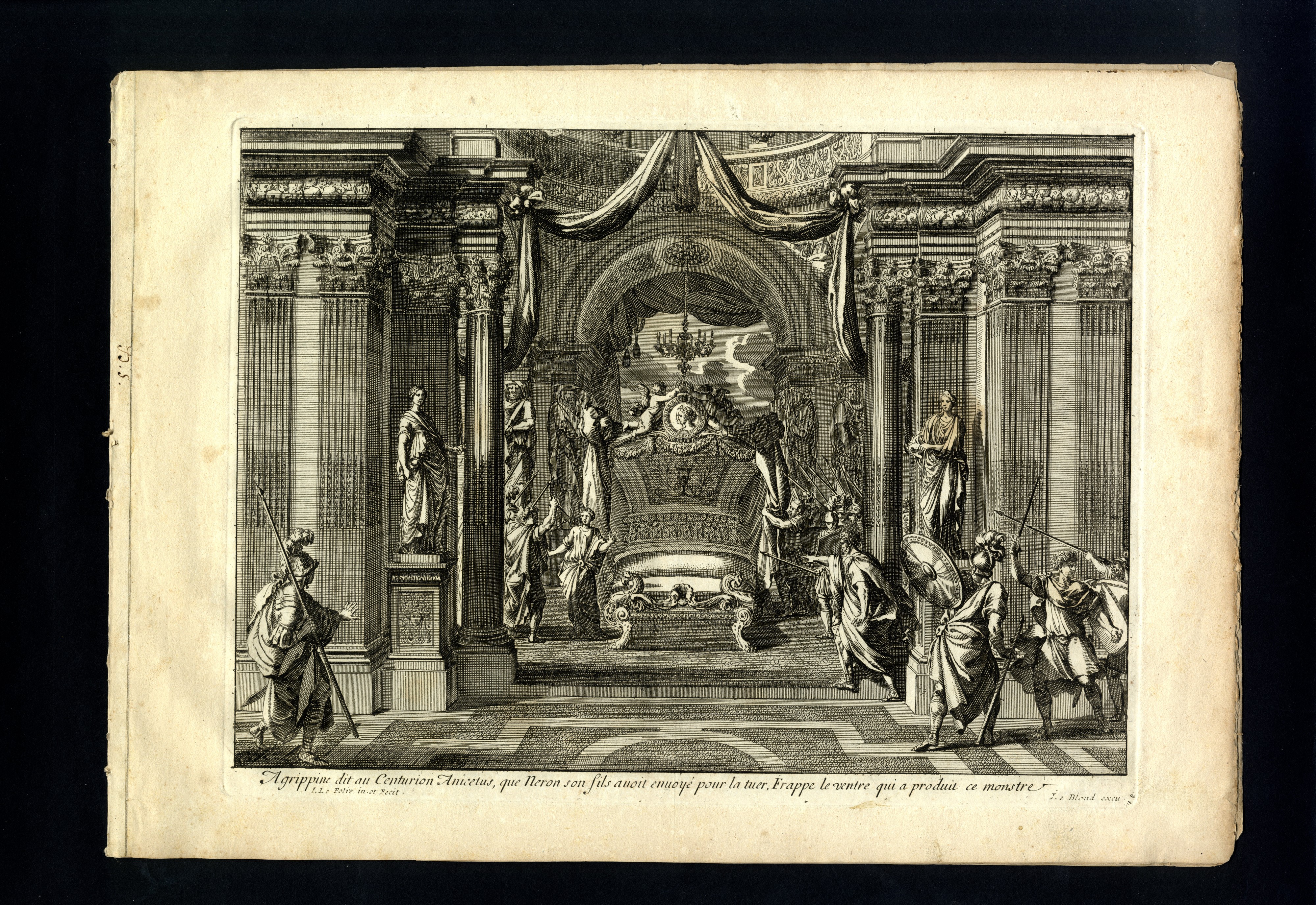 Différents dessins d'alcôves