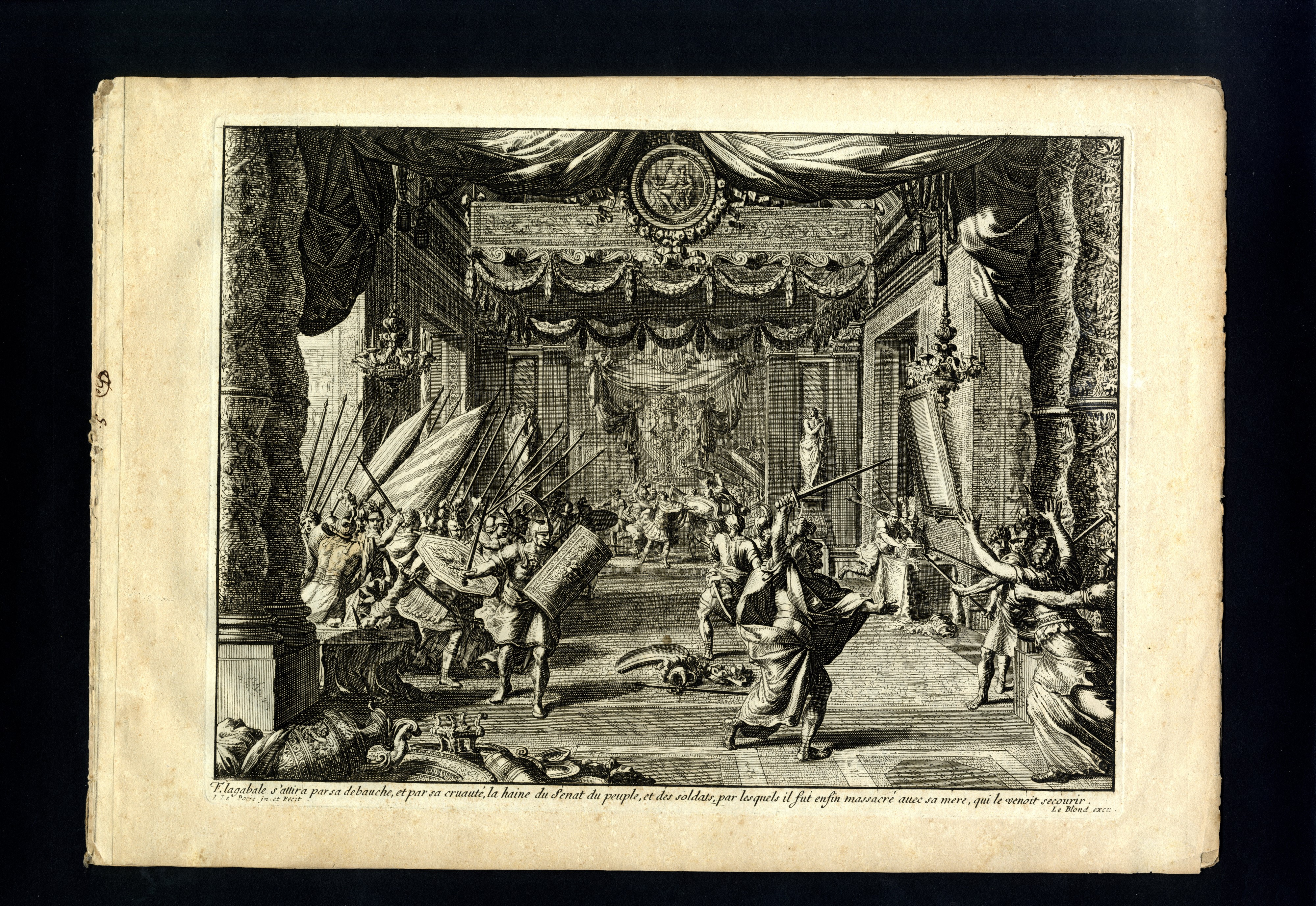 Différents dessins d'alcôves