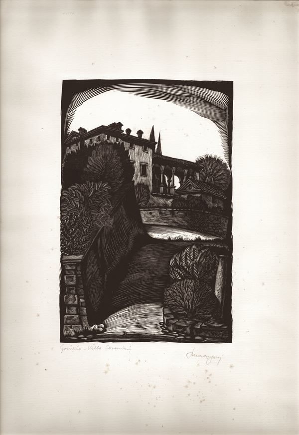 TRANQUILLO MARANGONI - Gorizia – Villa Coronini