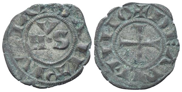 RIMINI. Autonome (1265-1385). Denaro; Ag (0,66 g; 16,5 mm)
