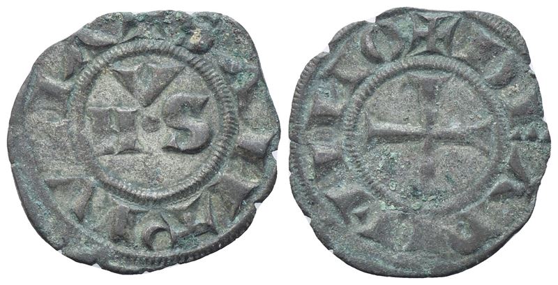 Autonome (1265-1385), Denaro, Argento (0,66 g; 16,5 mm)