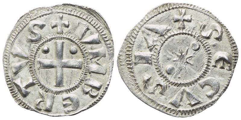 Savoia, Umberto II (1080–1103), Denaro secusino (V tipo), argento