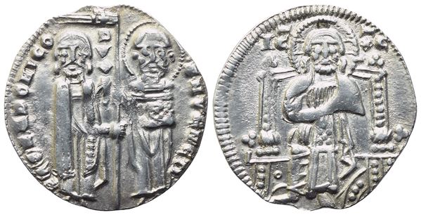 VENEZIA. Repubblica. Pietro Gradenigo (1289-1311). Grosso; Ag (2,13 g; 20 mm)