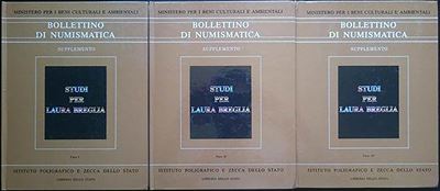 Aa. Vv. - Bollettino di Numismatica, Supplemento al N. 4. Studi per Laura Breglia. 3 Voll. in Cof...
