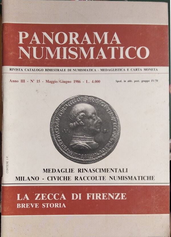 Panorama Numismatico - Rivista Catalogo Bimestrale di Numismatica Medaglistica e Carta Moneta. An...