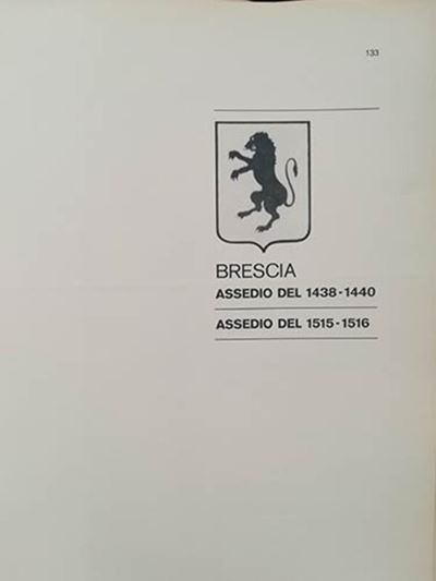 Traina M. – gli Assedi e le Loro Monete. –. Brescia: Assedio Milanese del 1438-1440 – Assedio Ven...