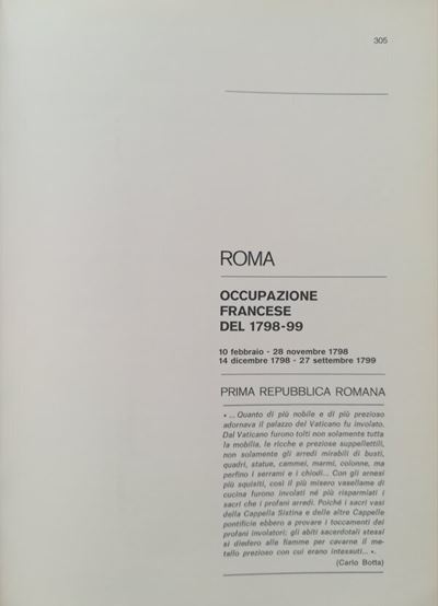 Traina M. – gli Assedi e le Loro Monete. –. Roma: Occupazione Francese del 1798-1799. Prima Repub...