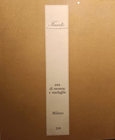 Finarte Milano – Asta 208 del 15-16 Maggio 1975. Asta di Monete e Medaglie. Pp. 101, Lotti 786, T...