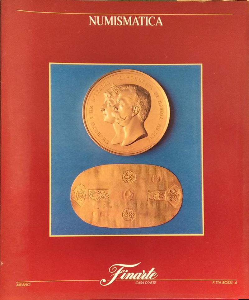 Finarte Milano - Asta 786 del 8-9 Maggio 1991. Monete Regno di Sardegna Decimali e Regno D'italia...