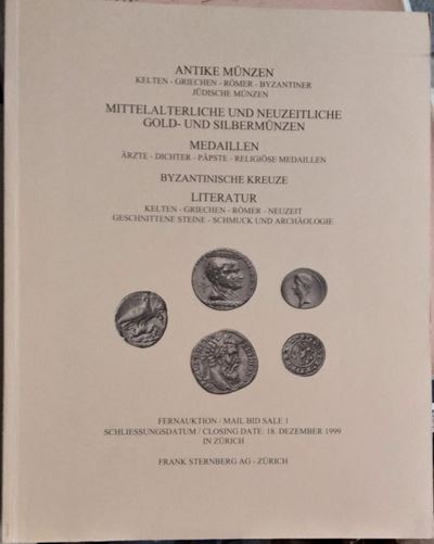Sternberg F. - Apparuti G., Zurich - Mail Bid Sale 1. 18 Dezember 1999. Antike Munzen Kelten-grie...