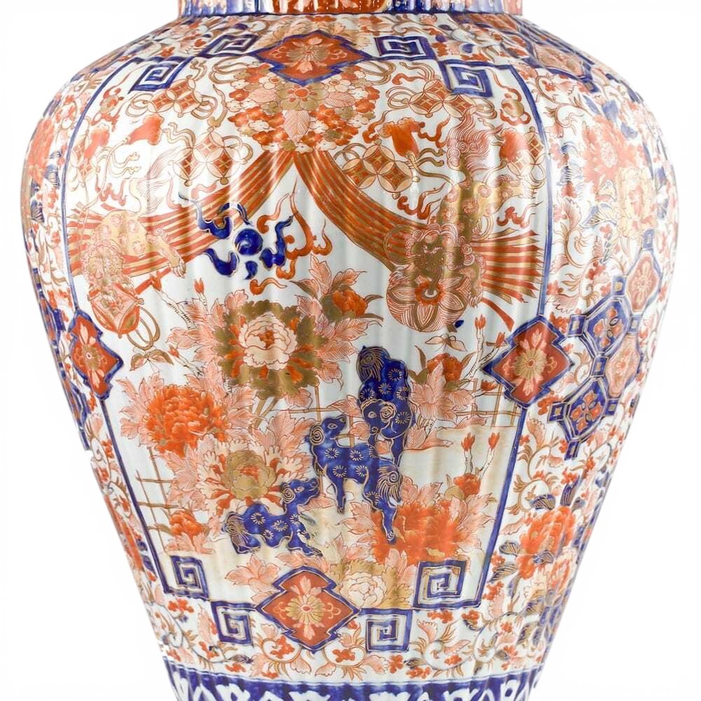 Coppia di vasi Imari