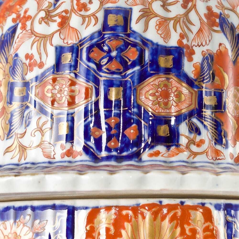 Coppia di vasi Imari