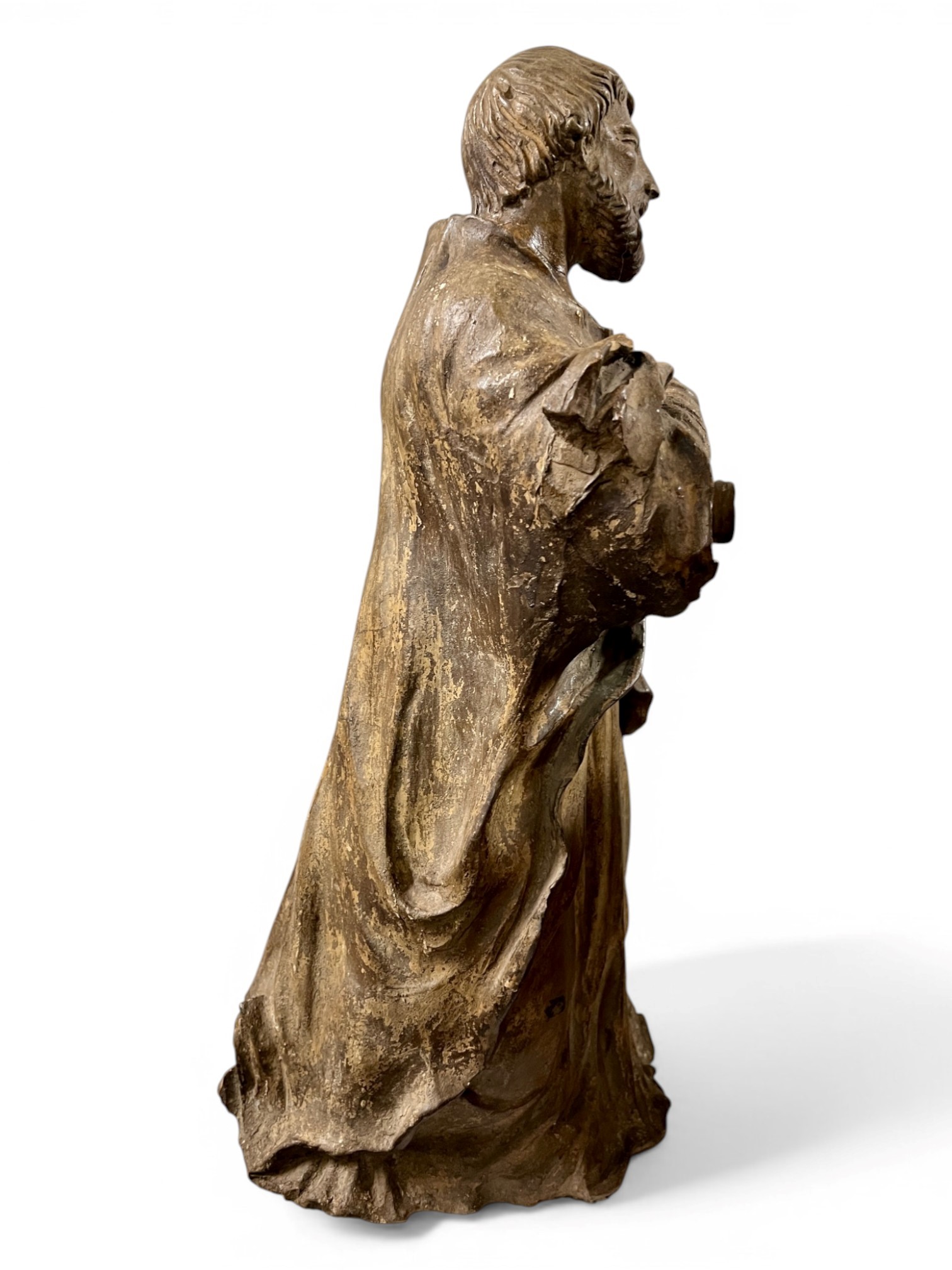 Statua in terracotta raffigurante San Giuseppe