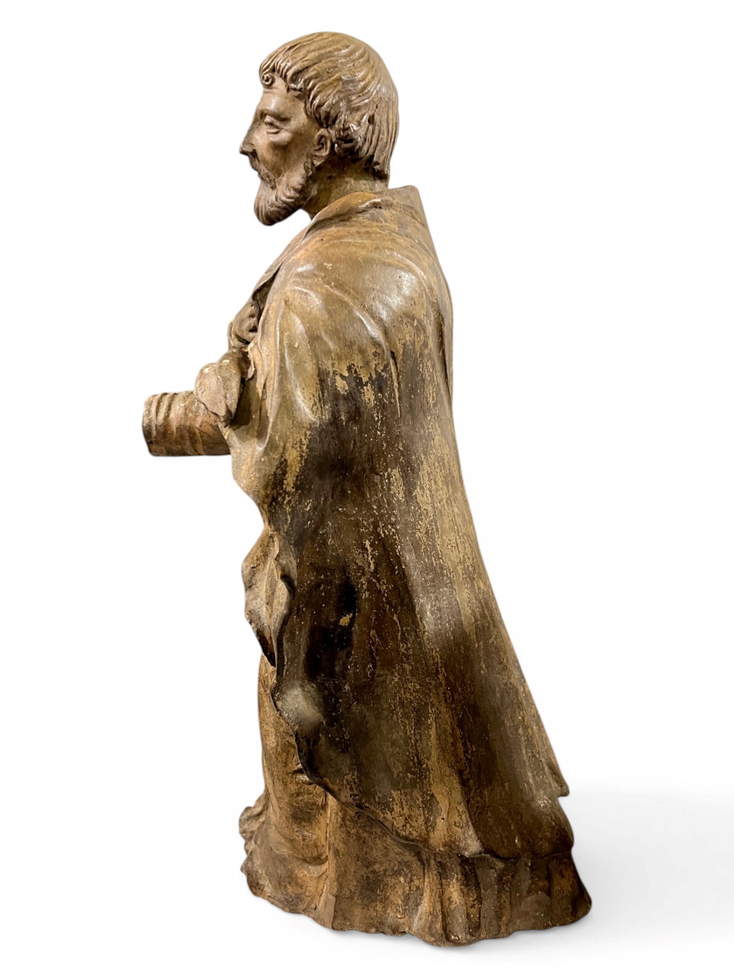 Statua in terracotta raffigurante San Giuseppe