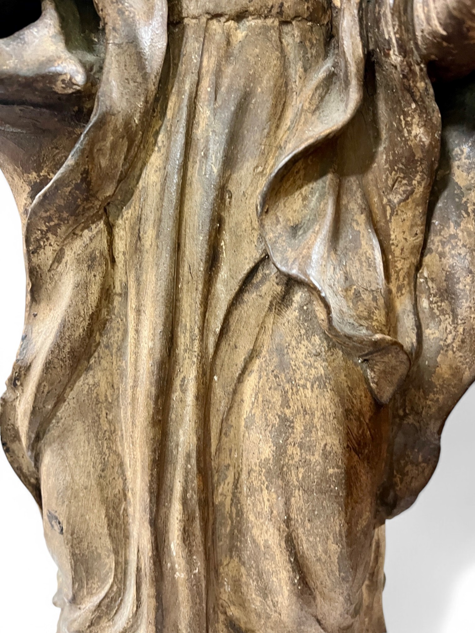 Statua in terracotta raffigurante San Giuseppe