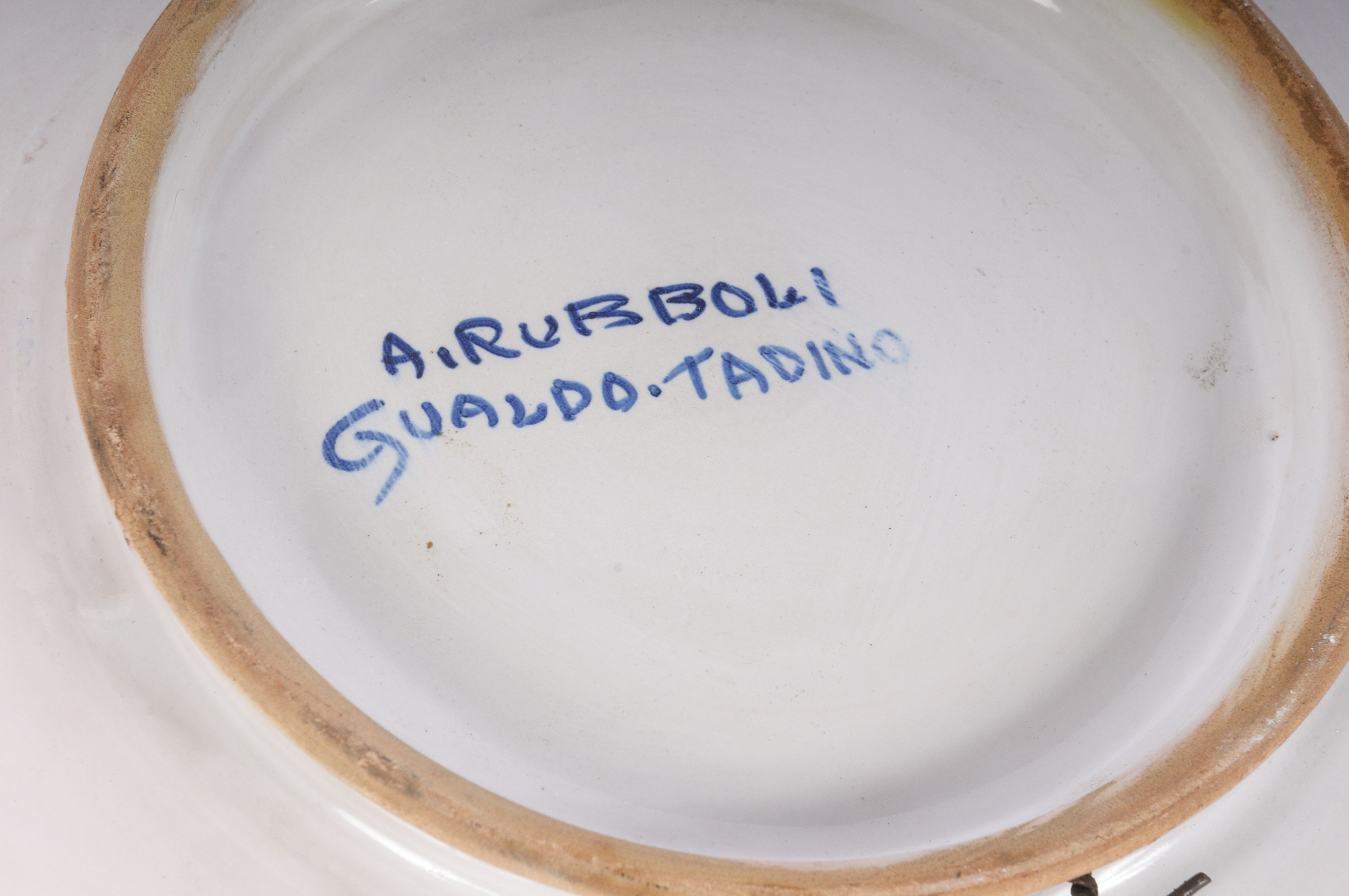 Alberto Rubboli - Piatto da Muro a Tutto Tondo
