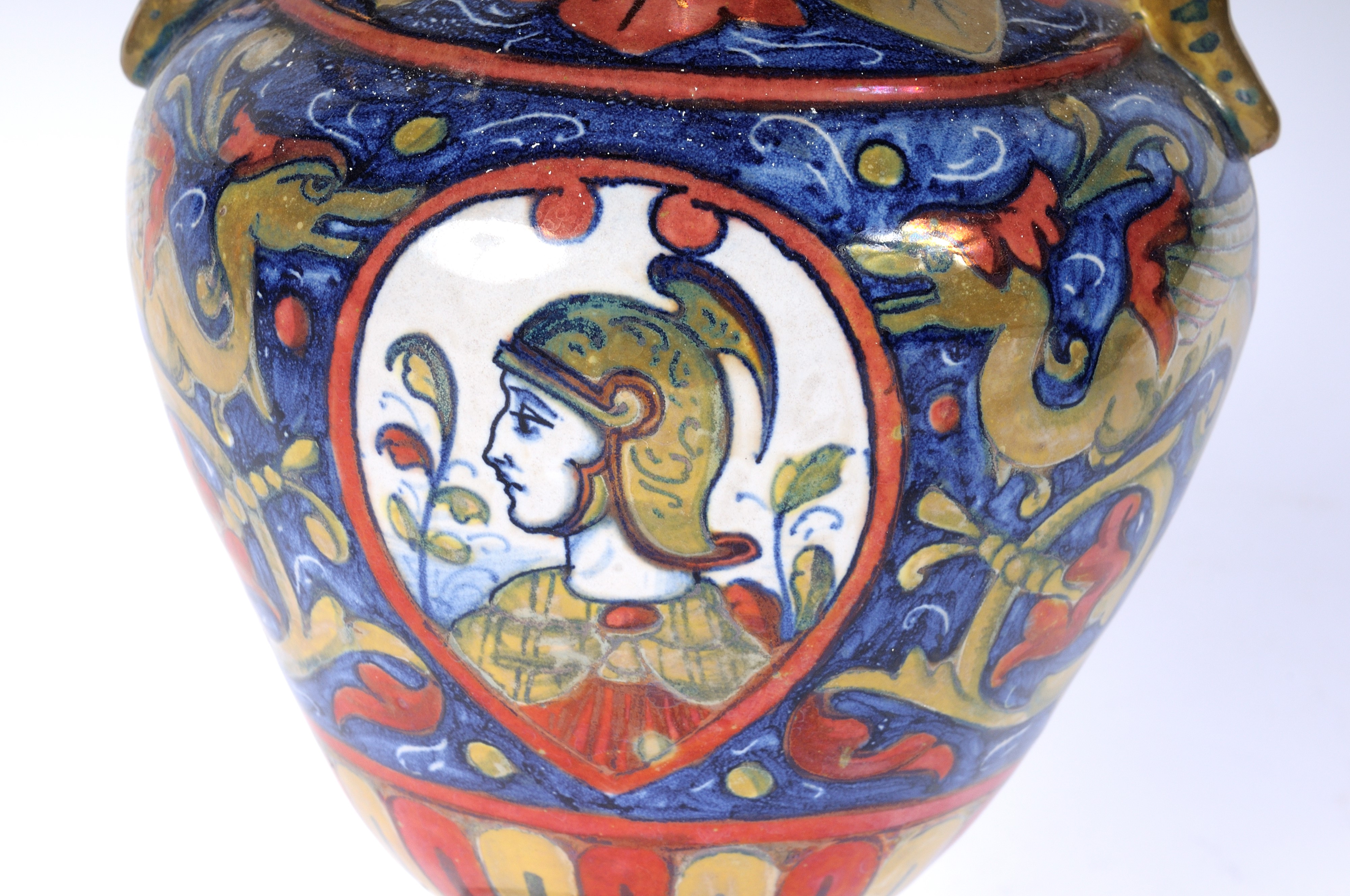 Vaso in Ceramica a Lustro