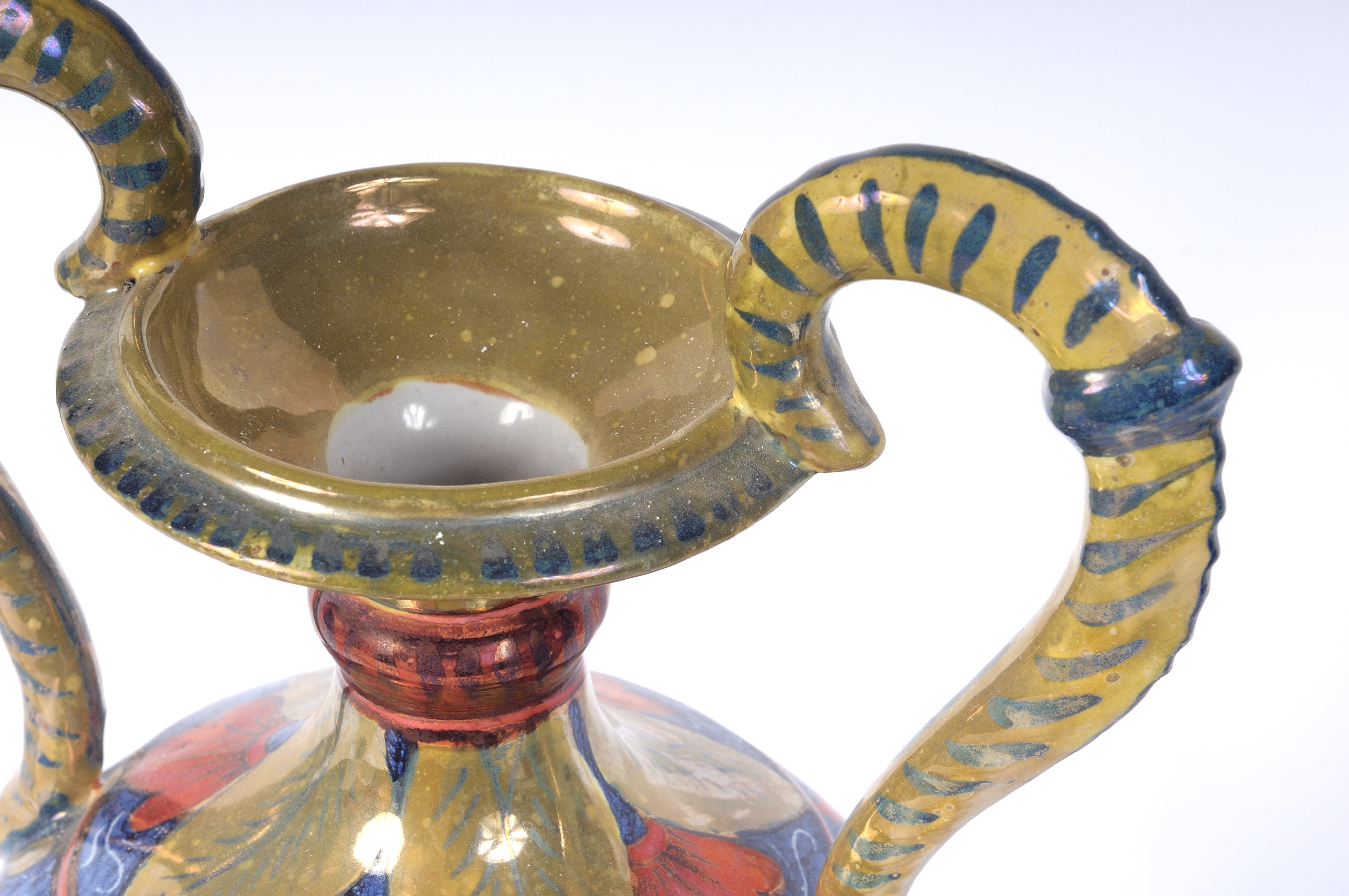 Vaso in Ceramica a Lustro