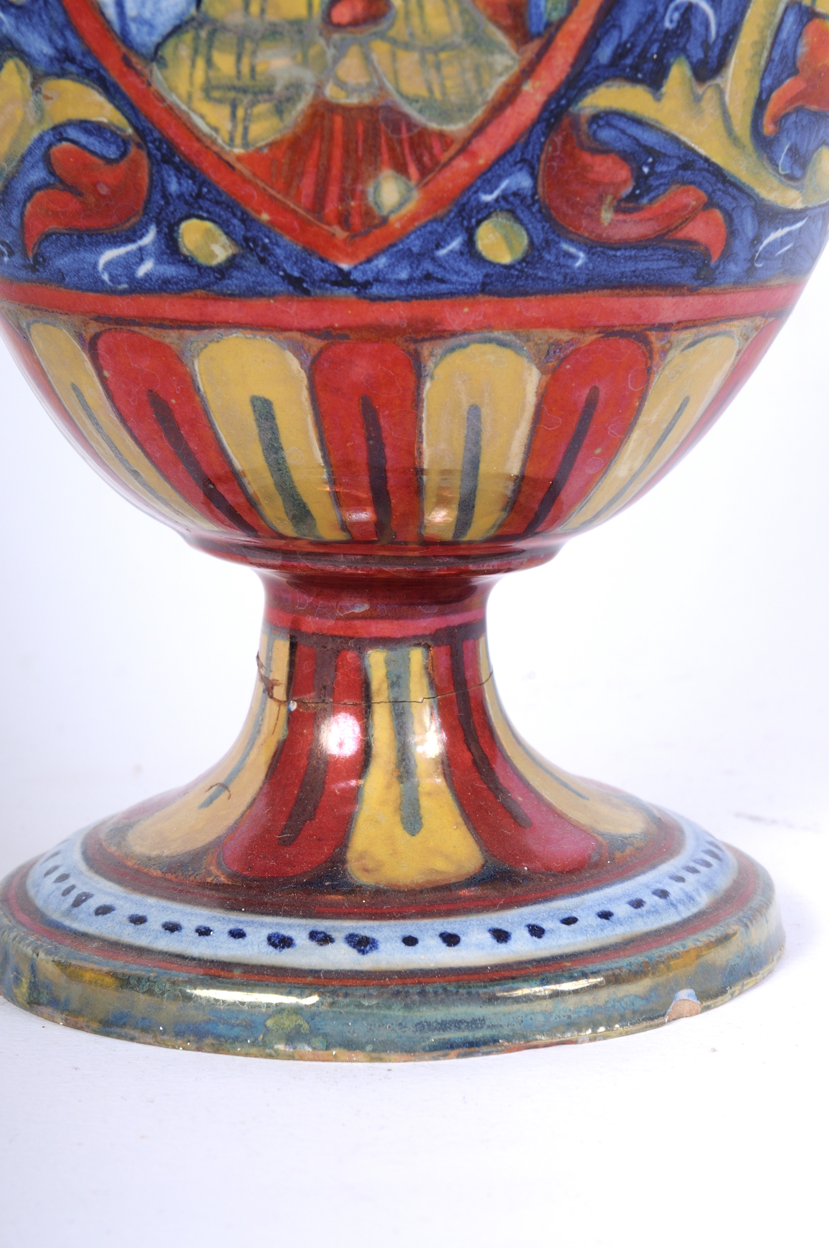 Vaso in Ceramica a Lustro
