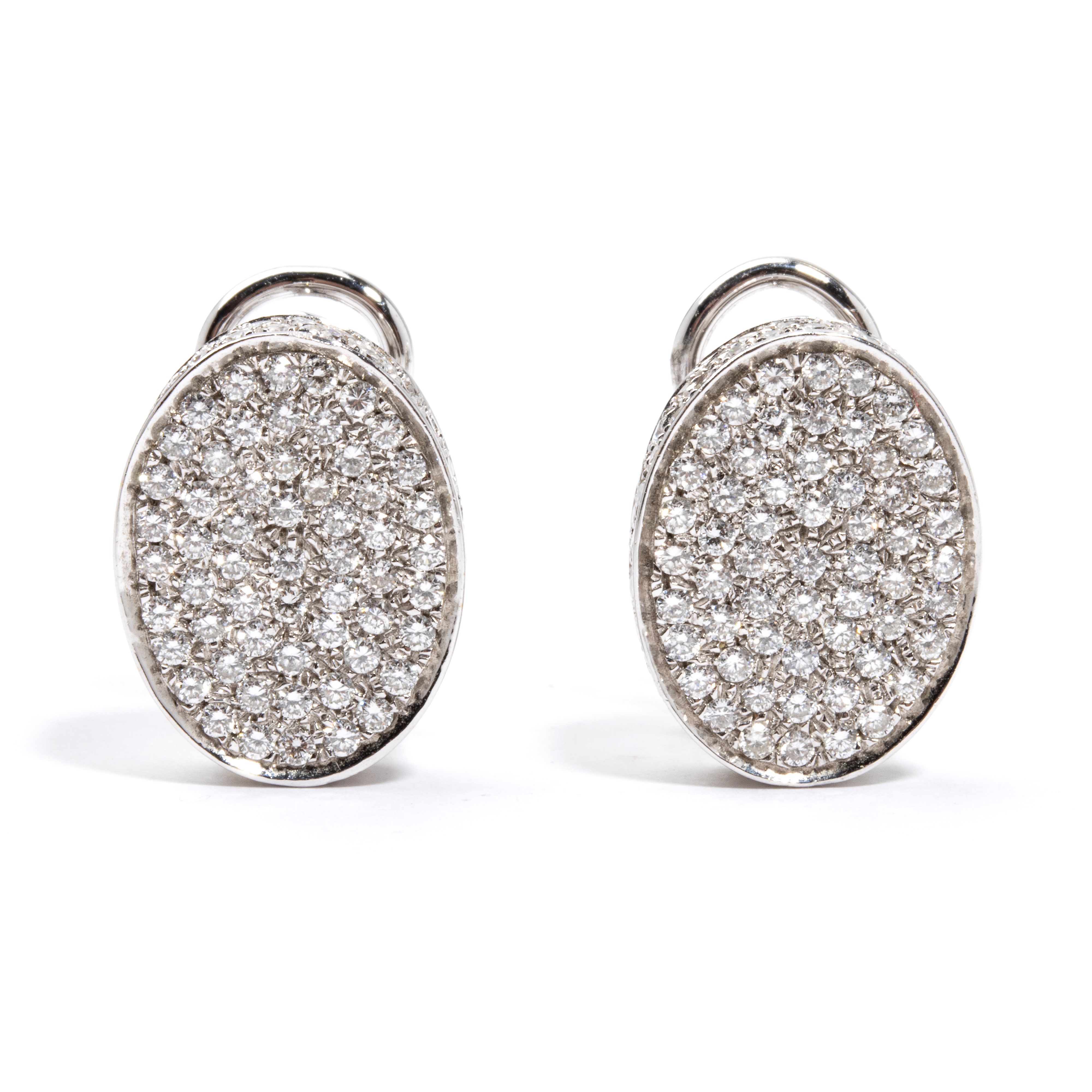 Orecchini in oro con diamanti