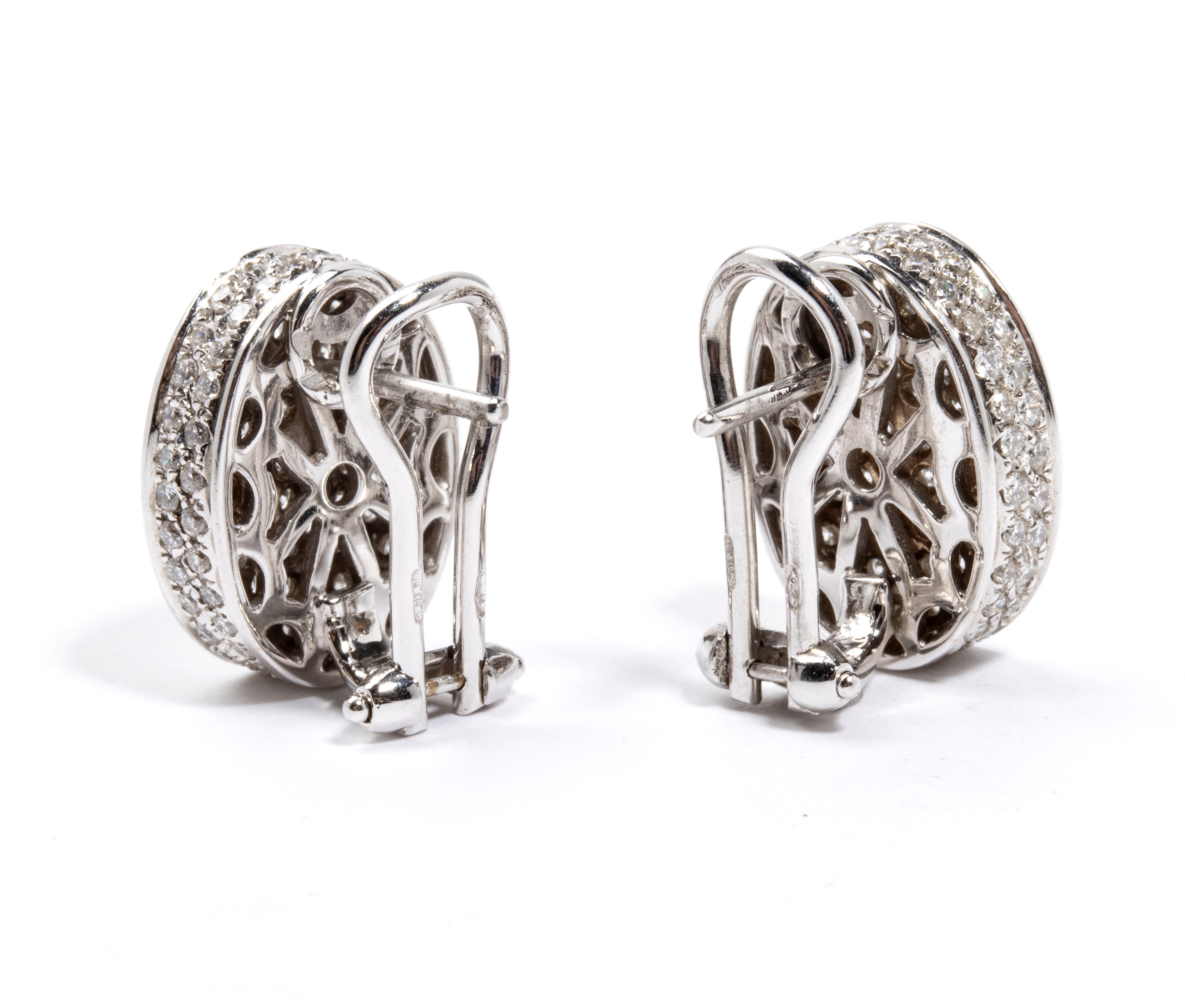 Orecchini in oro con diamanti