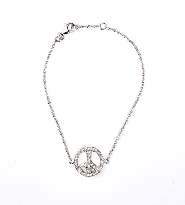 Bracciale in oro e diamanti