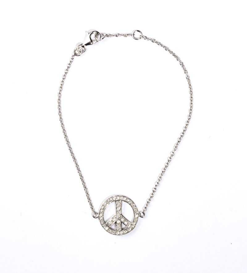 Bracciale in oro e diamanti