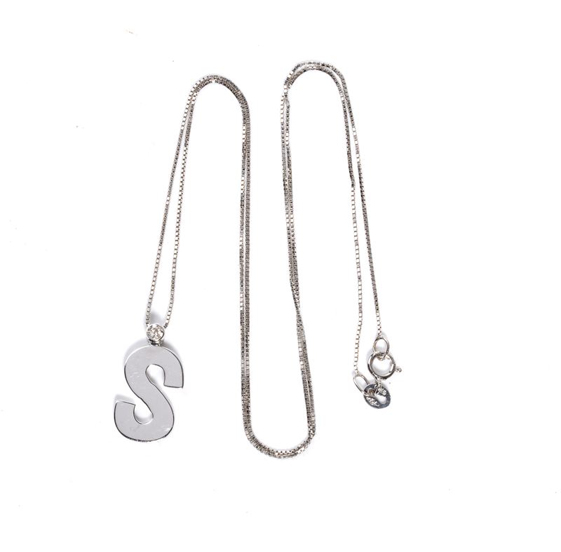 Girocollo in oro e diamante