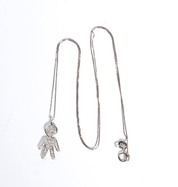 Girocollo in oro e diamanti