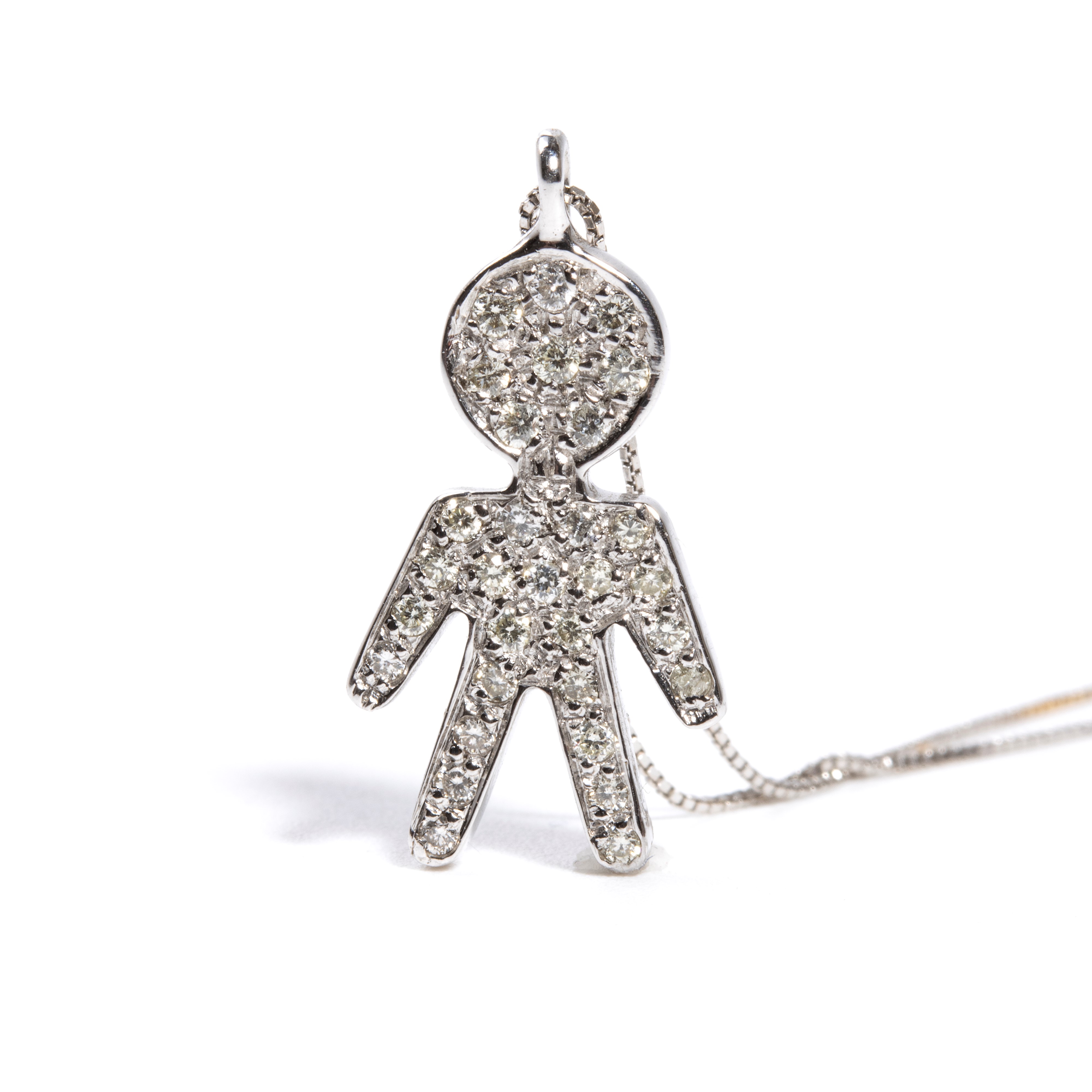 Girocollo in oro e diamanti