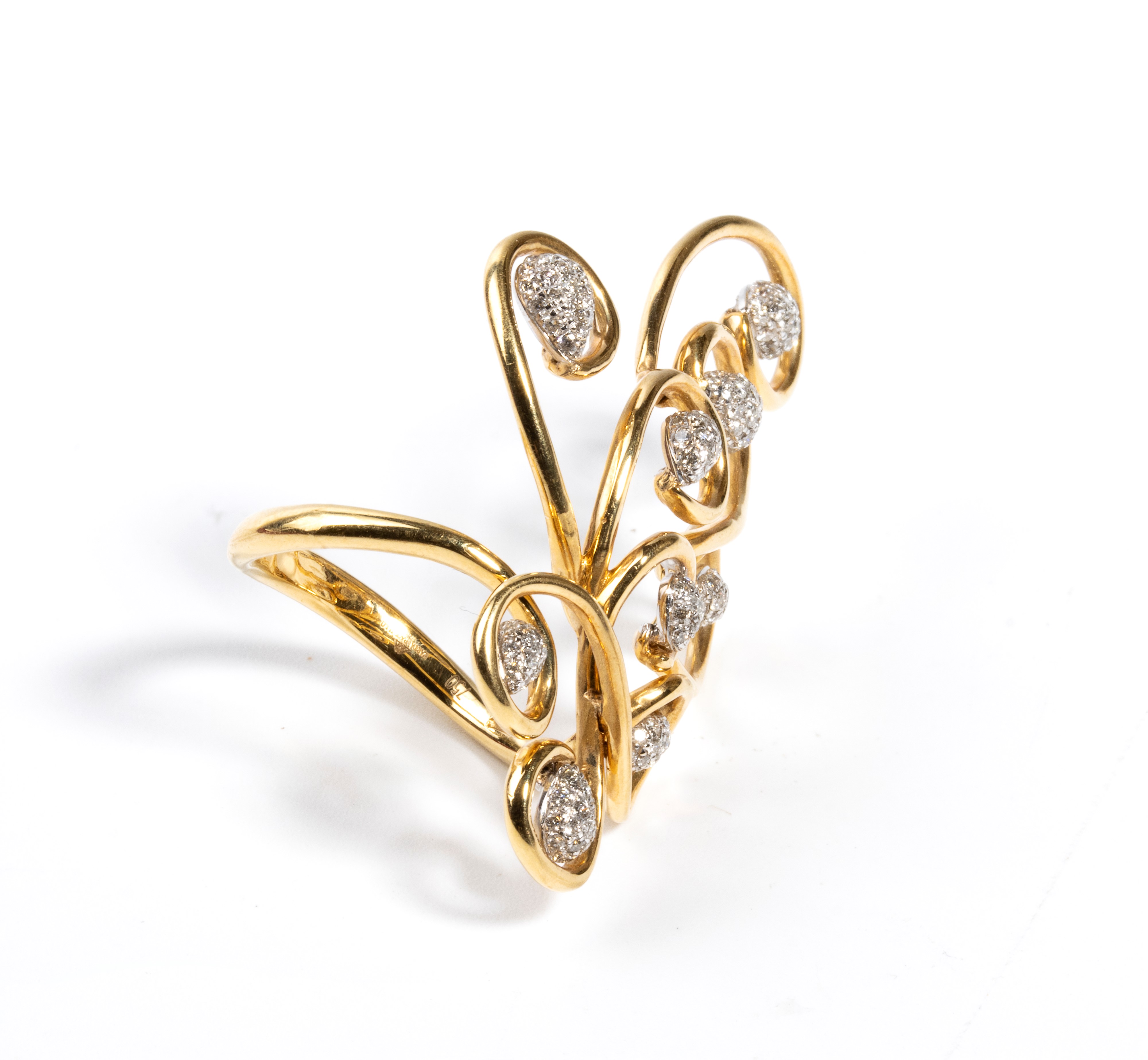 Anello in oro e diamanti